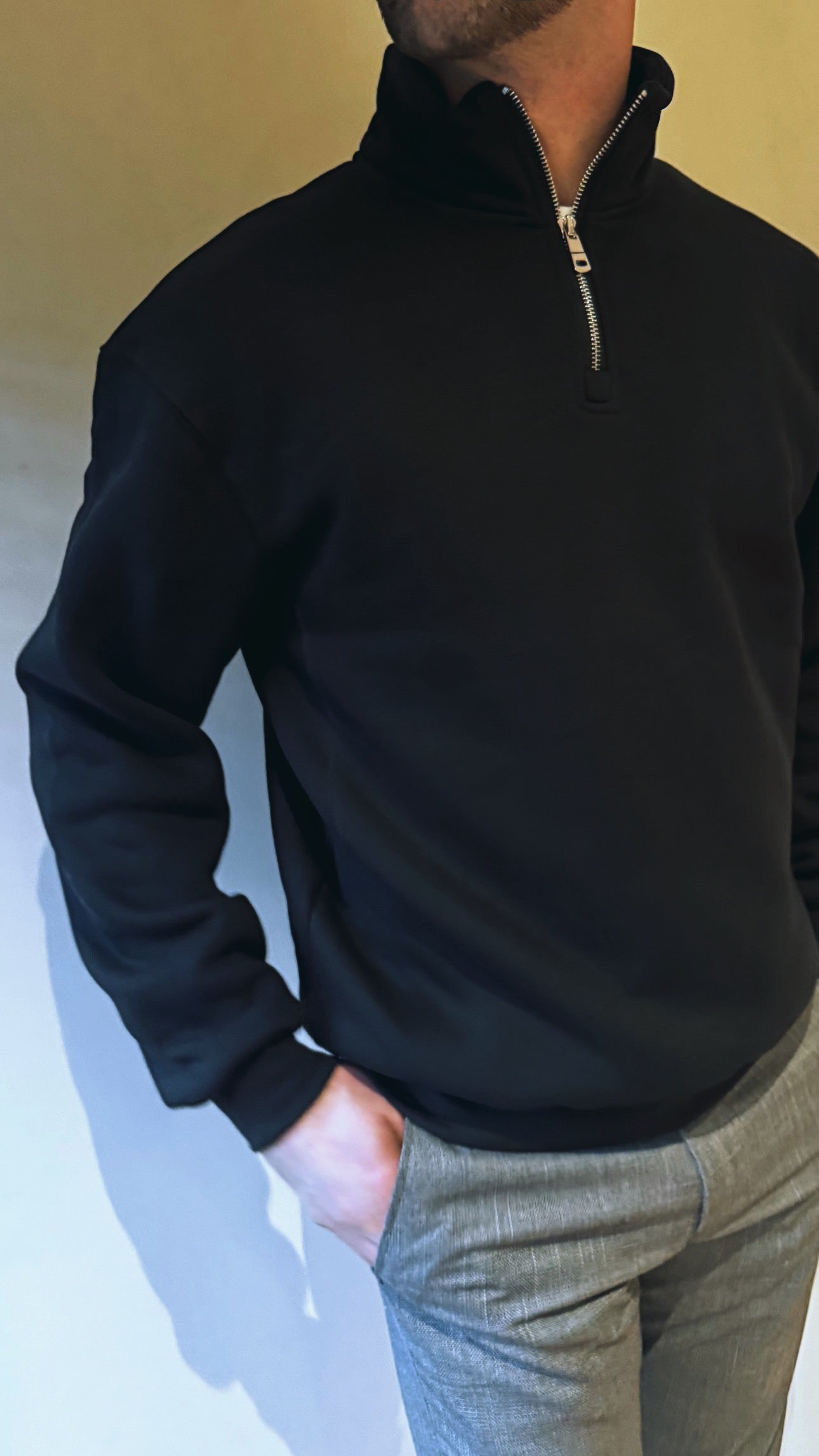 Sweater met rits
